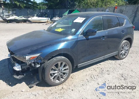 2021 Mazda Cx-5 Signature из США, поврежденный, VIN JM3KFBEY3M0326261